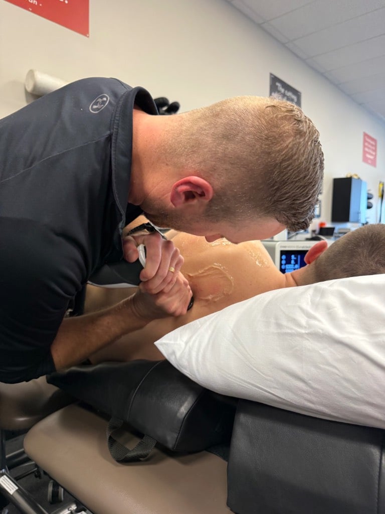 Radial pressure wave treatment